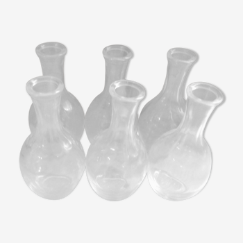 6 carafes vintage