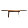 High table with rosewood extensions "Scandinavian Design" 1950.