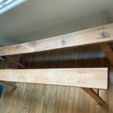 Pair of farm benches