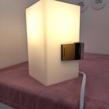 Pair of Allibert plexiglass night light wall lights, space age 70s design