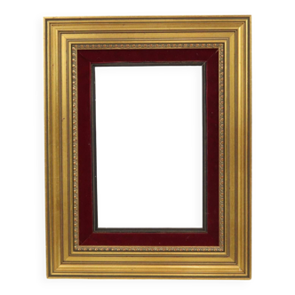Vintage Golden Wooden Frame Classic Style Painting Frame 40x32cm