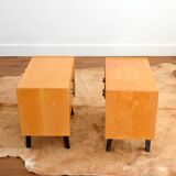 Pair of vintage 1960s bedside tables