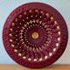 Large openwork ceramic dish from Vallauris, 1960s