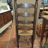 Set of 5 Picardy dining room chairs