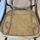 Antique Thonet bentwood rocking chair, original label.