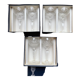 6 engraved crystal stemmed glasses