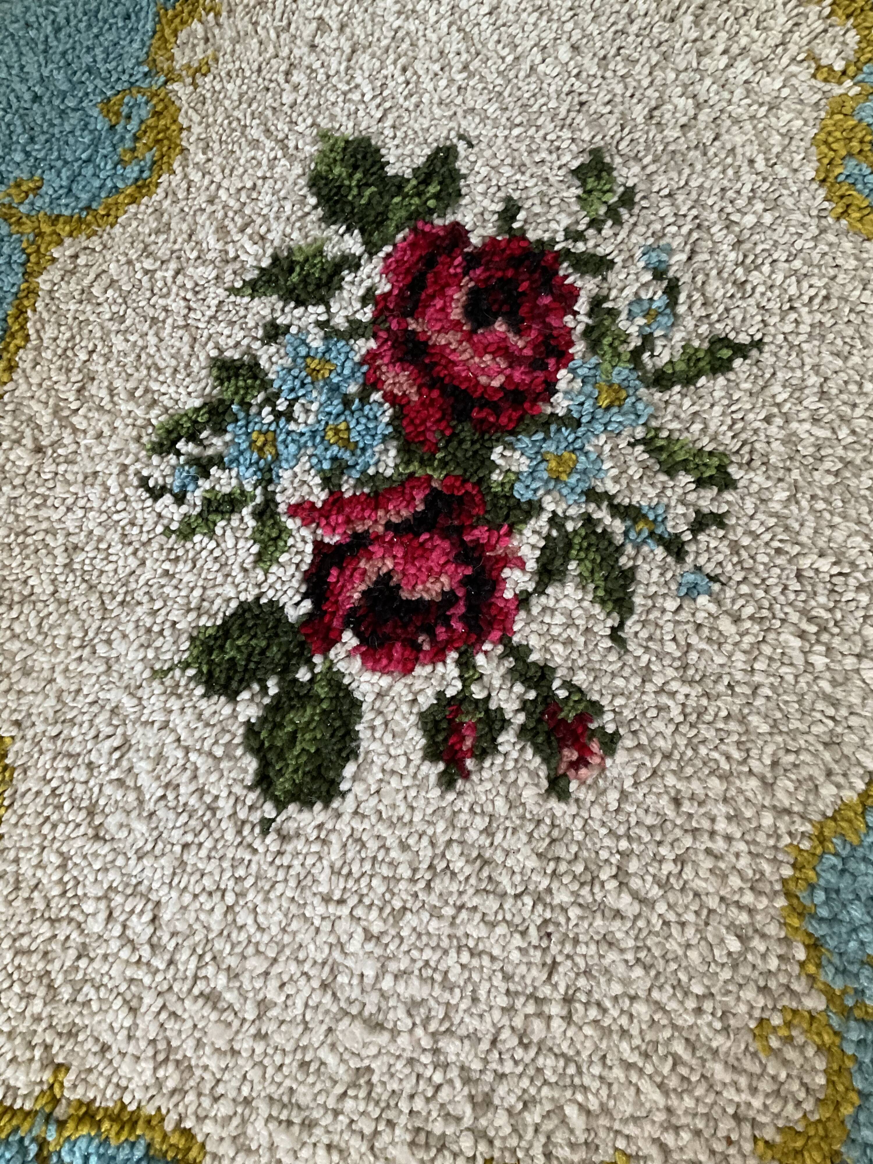 Tapis vintage des années 50-60