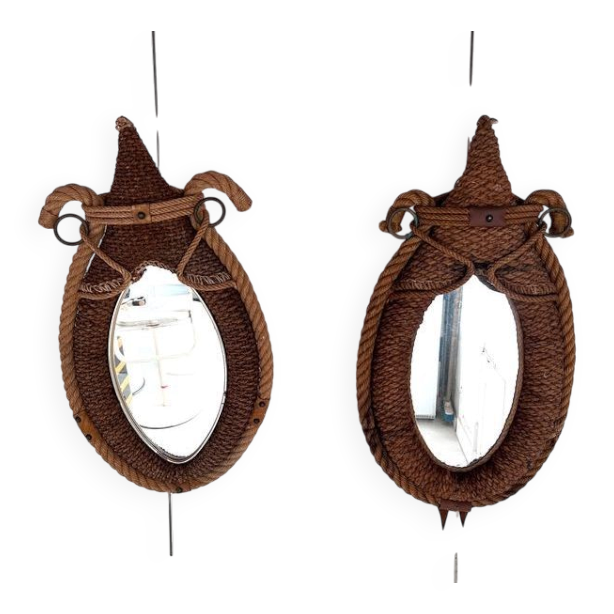 Pair of Audoux Minet Mirrors
