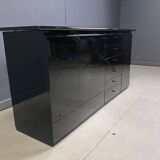 Vintage Italian Gloss sideboard, 1970s