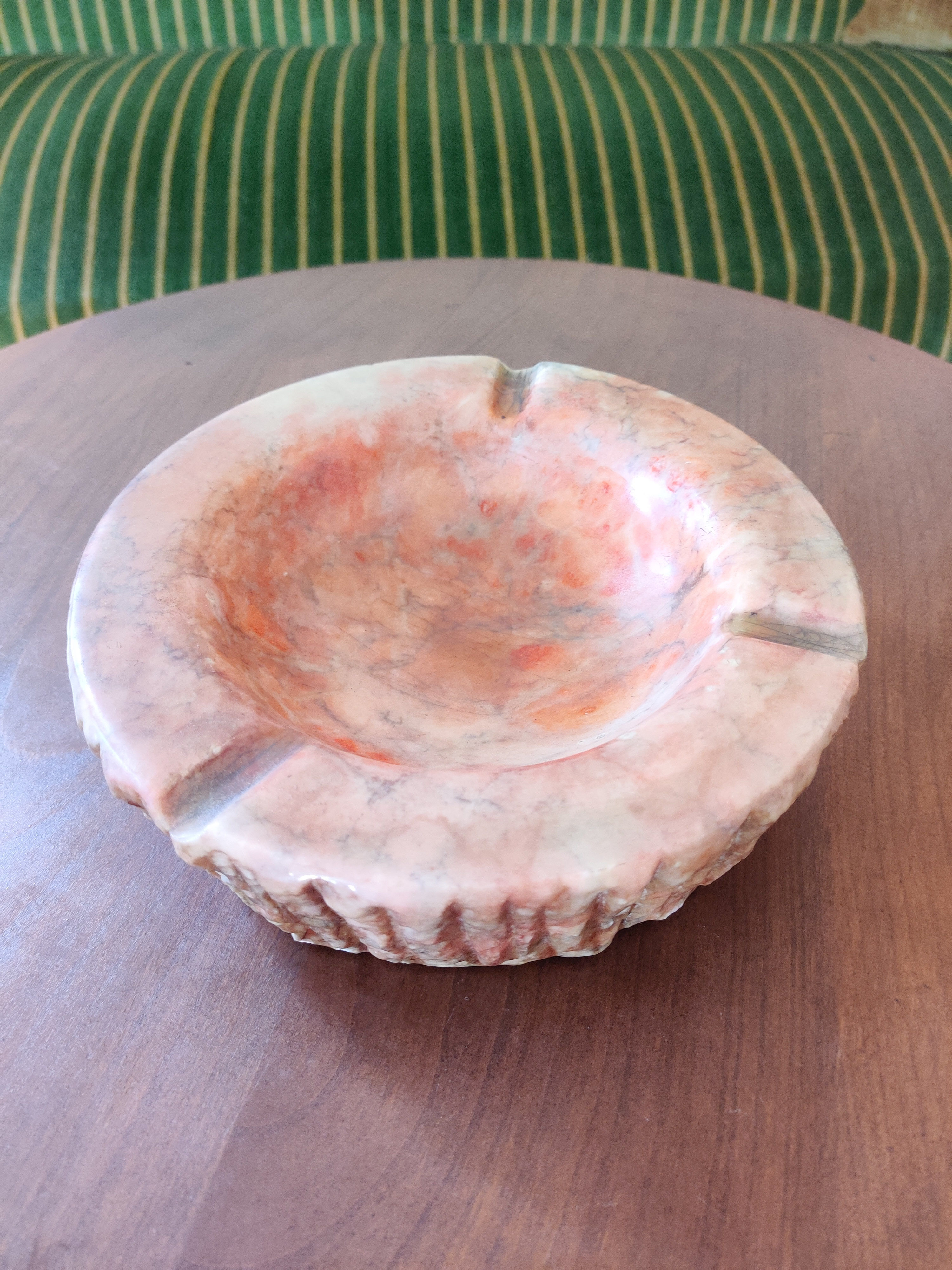 Italian marble ashtray