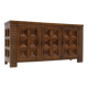 Spanish Brutalist Sideboard solid wood