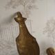 Pair Vintage French Traditional Style Bronze Mid Century Wall Lights 5345