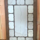 Large multi-view solid oak frame 91, 7 cm X 56, 7 cm