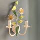 Daisy wall lamp with two arms