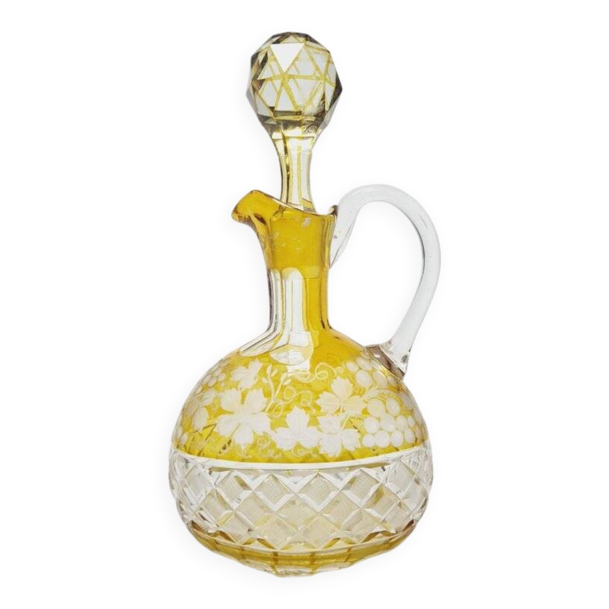 Art Deco carafe from Josephinehutte, 1950s