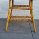 Rattan bedside table 1960