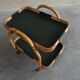 Chariot de service en bambou vintage