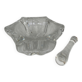 Daum mortar and crystal pestle set