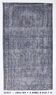 170X295 cm Blue vintage rug, large vintage carpet for big house , wool rug