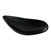 Vide poche en céramique émaillé noir, design 1950