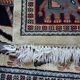 Handmade Indian rug Rajasthan 190x123cm