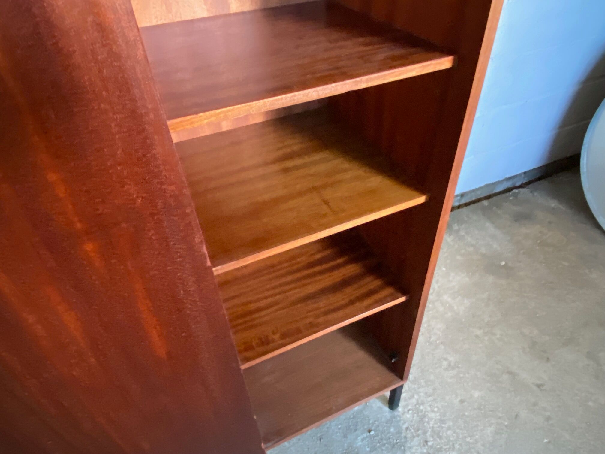 High cabinet one teak door 60s