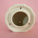 Old wall toothbrush holder or antique pencil holder, old ceramic brush pot