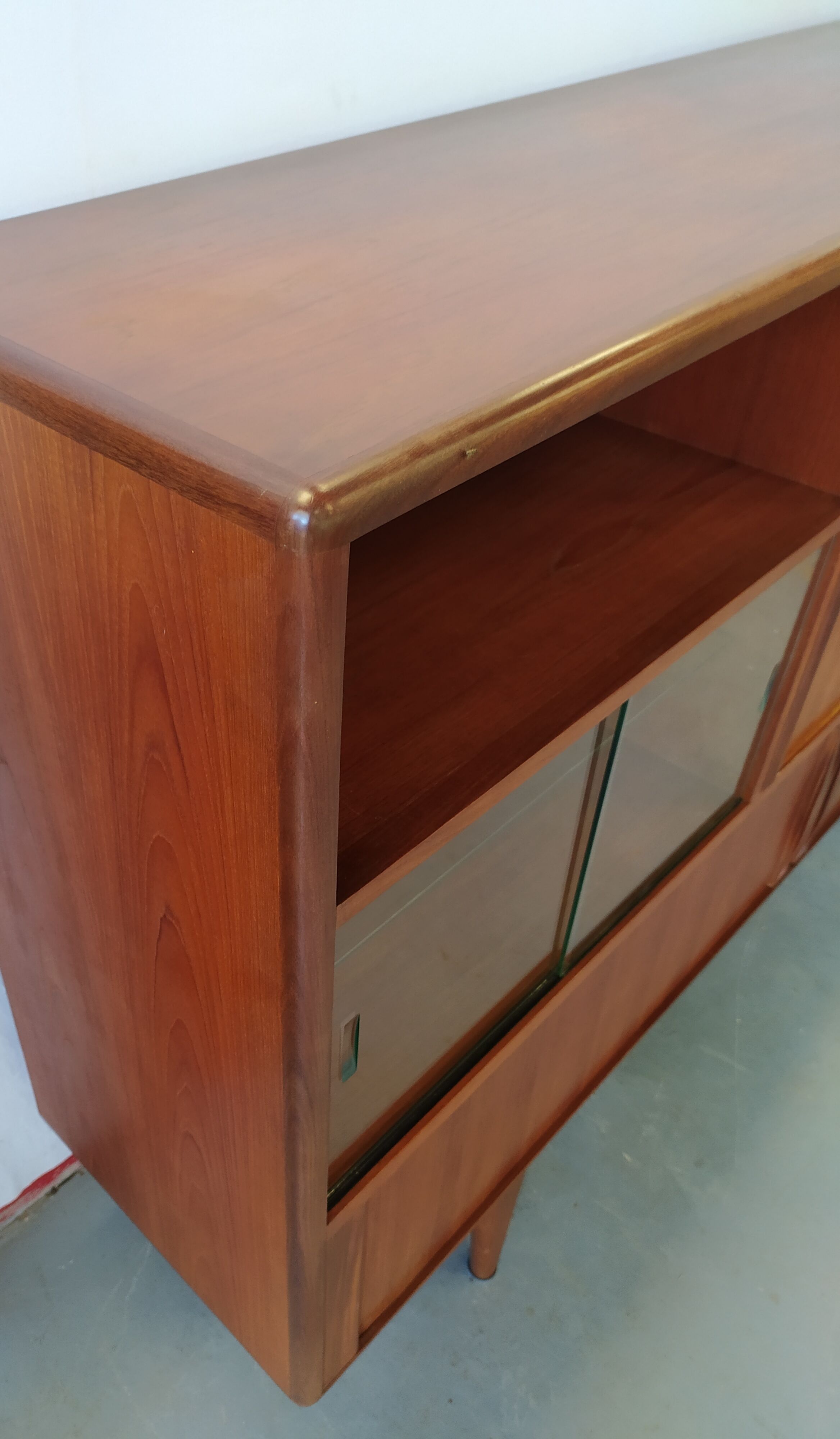 Massive teak sideboard