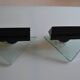 Paire de lampes appliques murales postmodernistes 1980