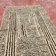 Authentic Beni Ouarain Rug 236x152 cm – Natural Cream Wool