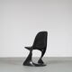 Chaise noire « Casalino » des années 2000 par Alexander Begge pour Casala, Allemagne – Large Stock!