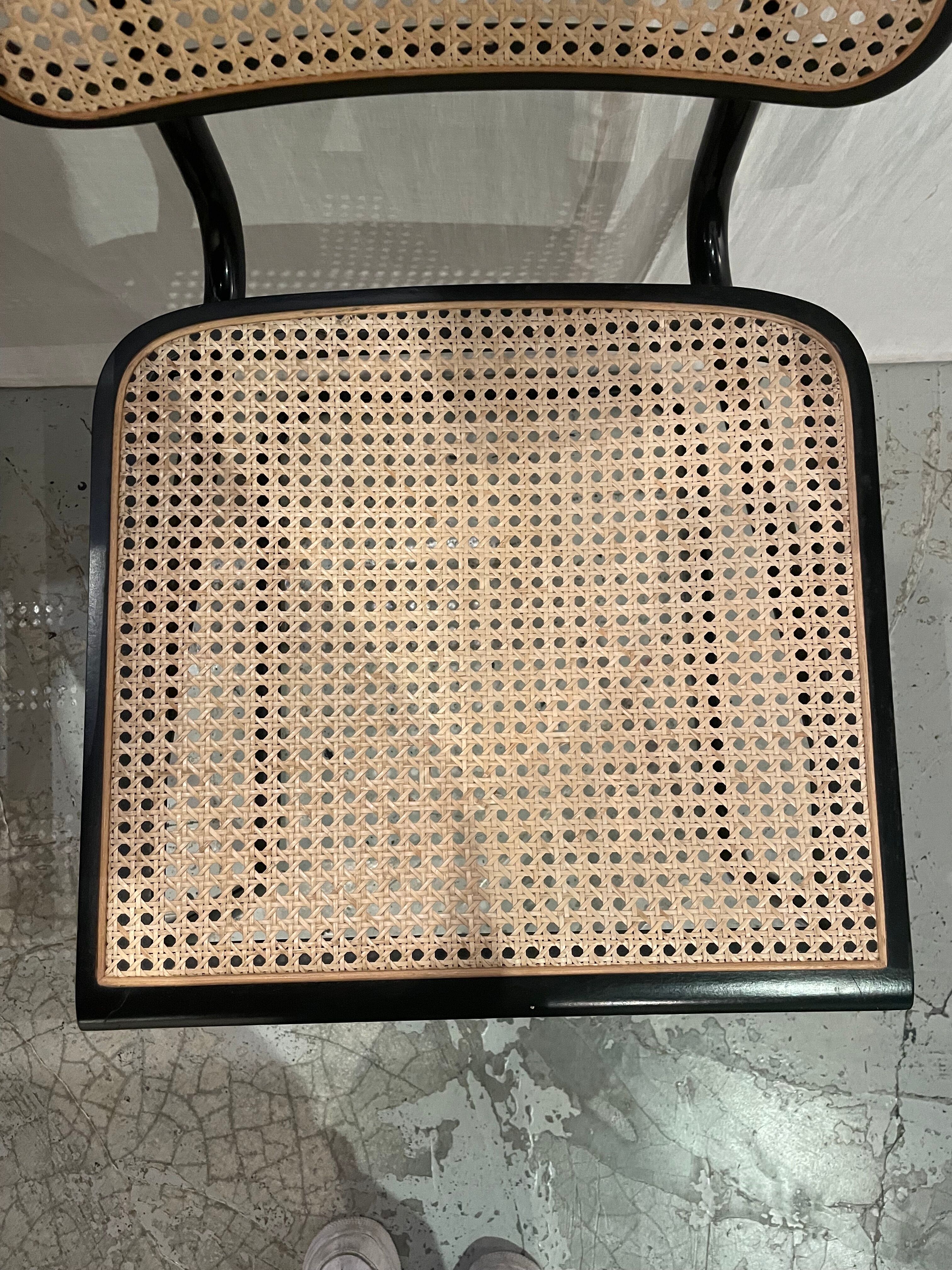 Paire de chaises Cesca B32 par Marcel Breuer années 1970