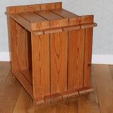 Pine bedside table
