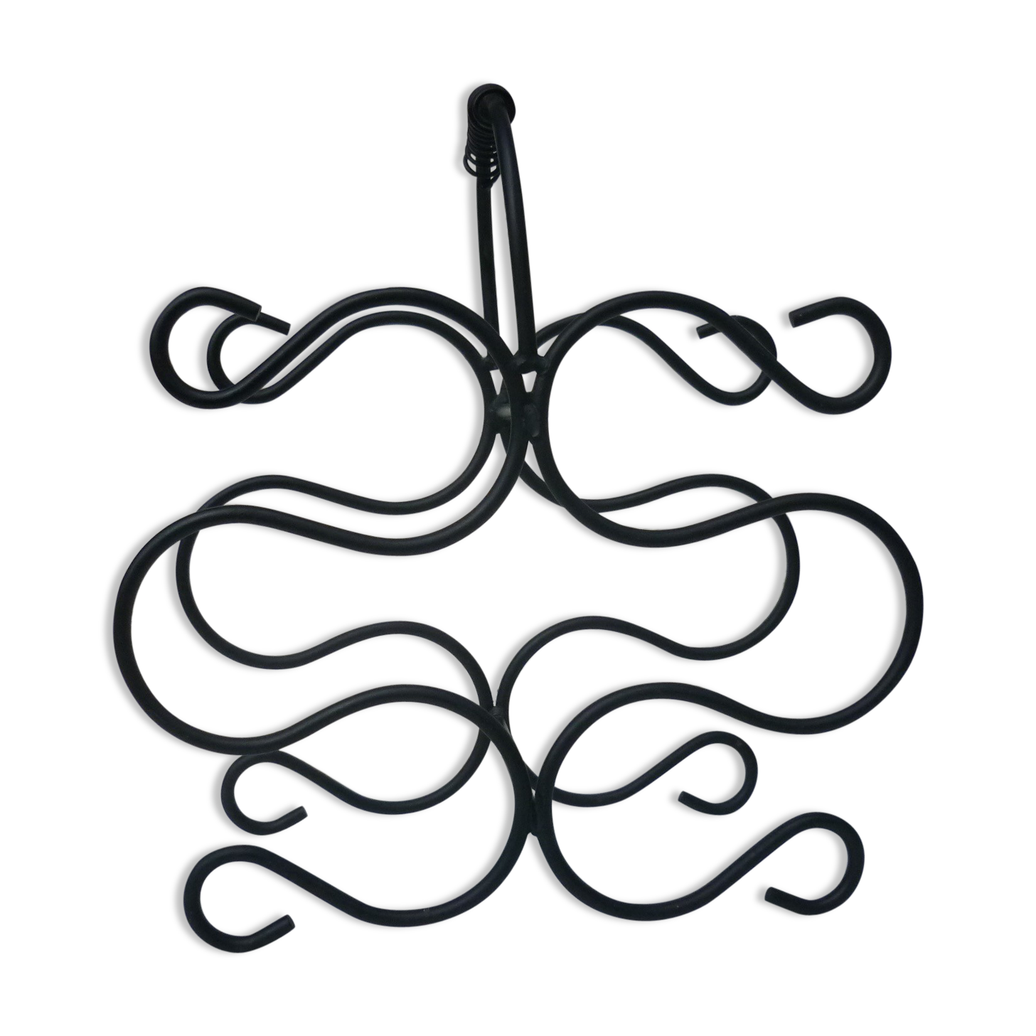 Door bottles in wrought iron