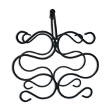 Door bottles in wrought iron