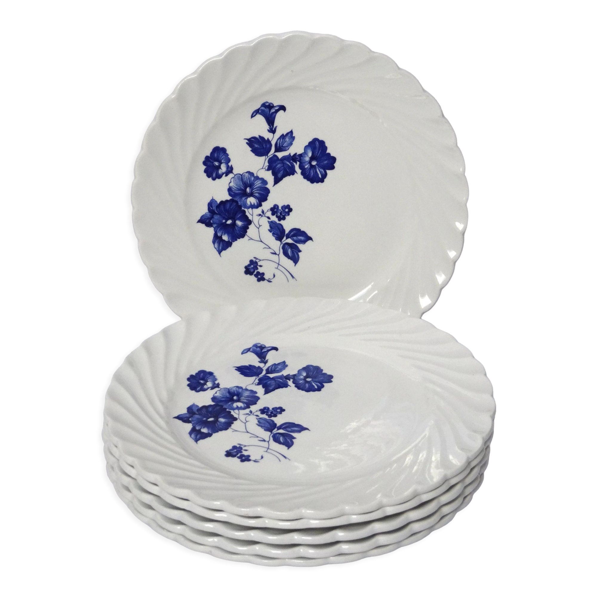 6 dessert plates Lunéville