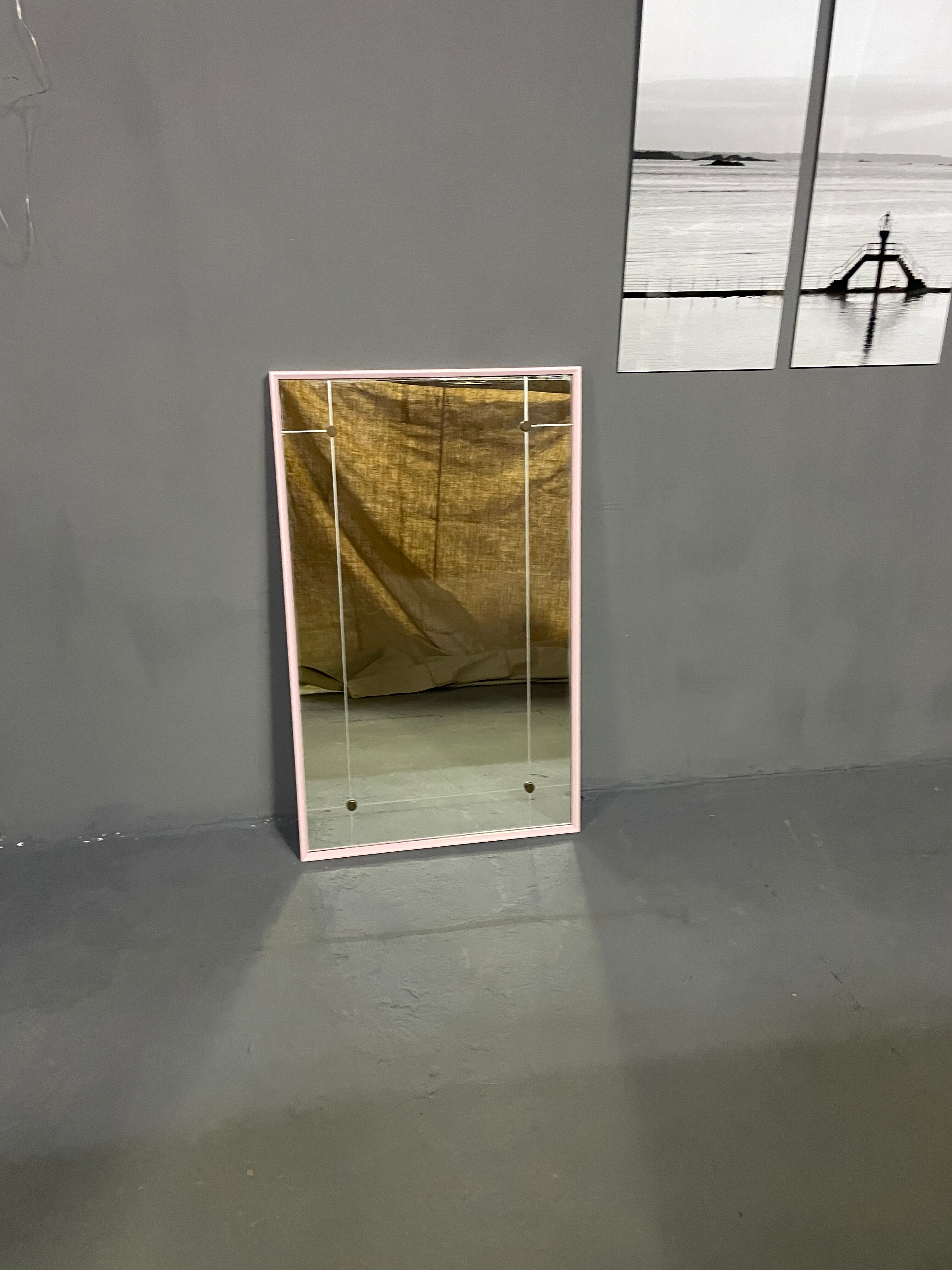 Mirror XL Pink Art Deco