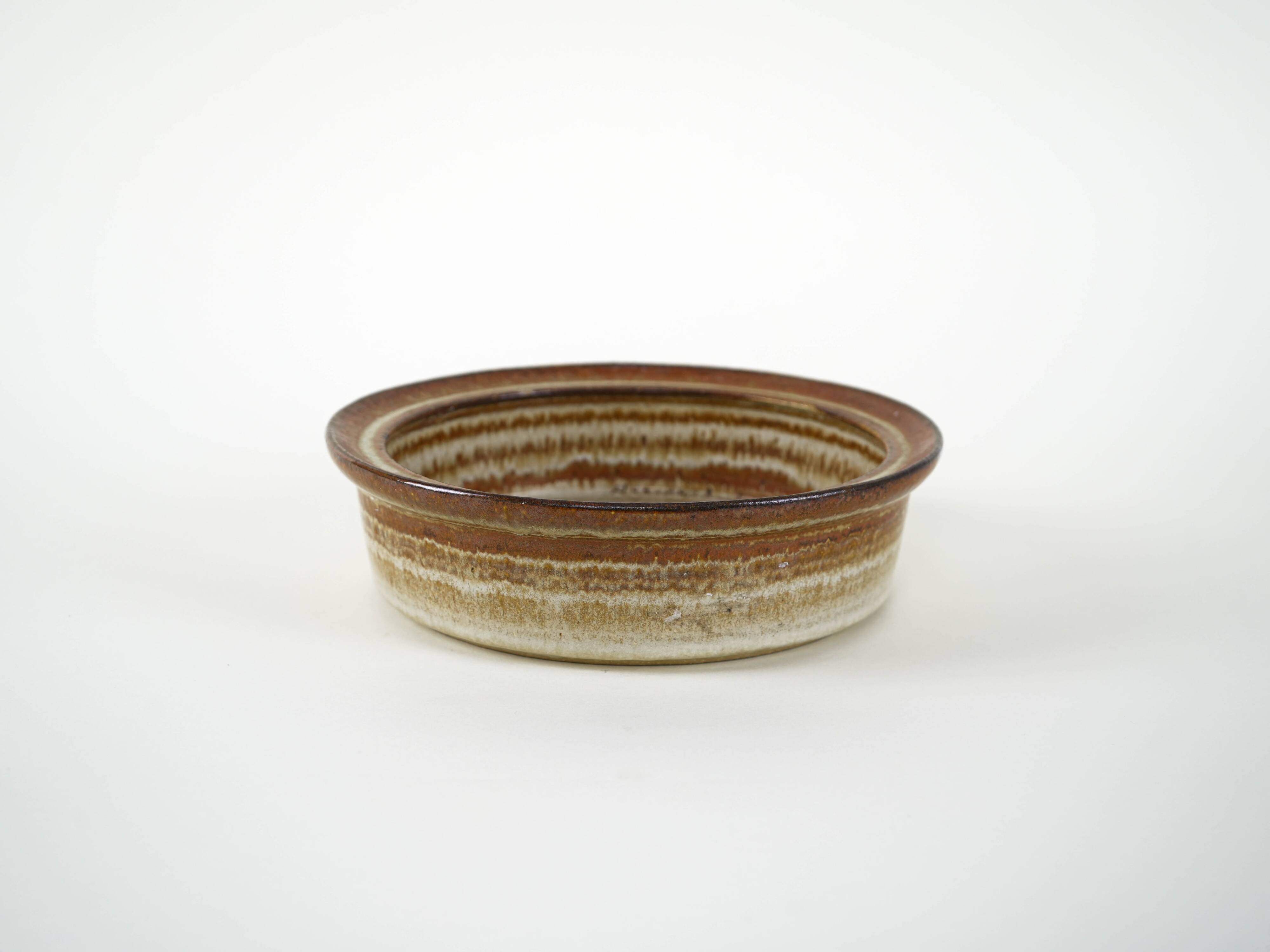 Ceramic bowl, Danish design, 1970s, manufactured by Søholm