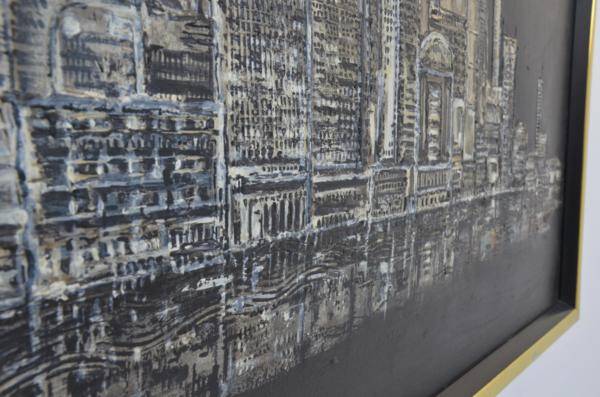 Painting a.florian "new york" 1981