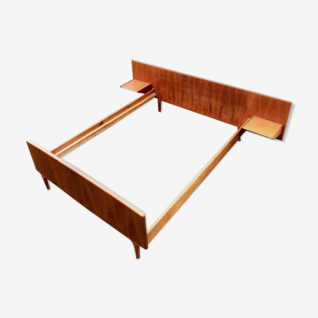 Scandinavian teak bed