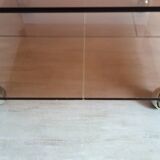 Table basse en Plexiglas Michel Dumas années 70
