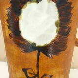 Madelaine Brault, pitcher vase, enameled ceramic, the dove, design 50/60