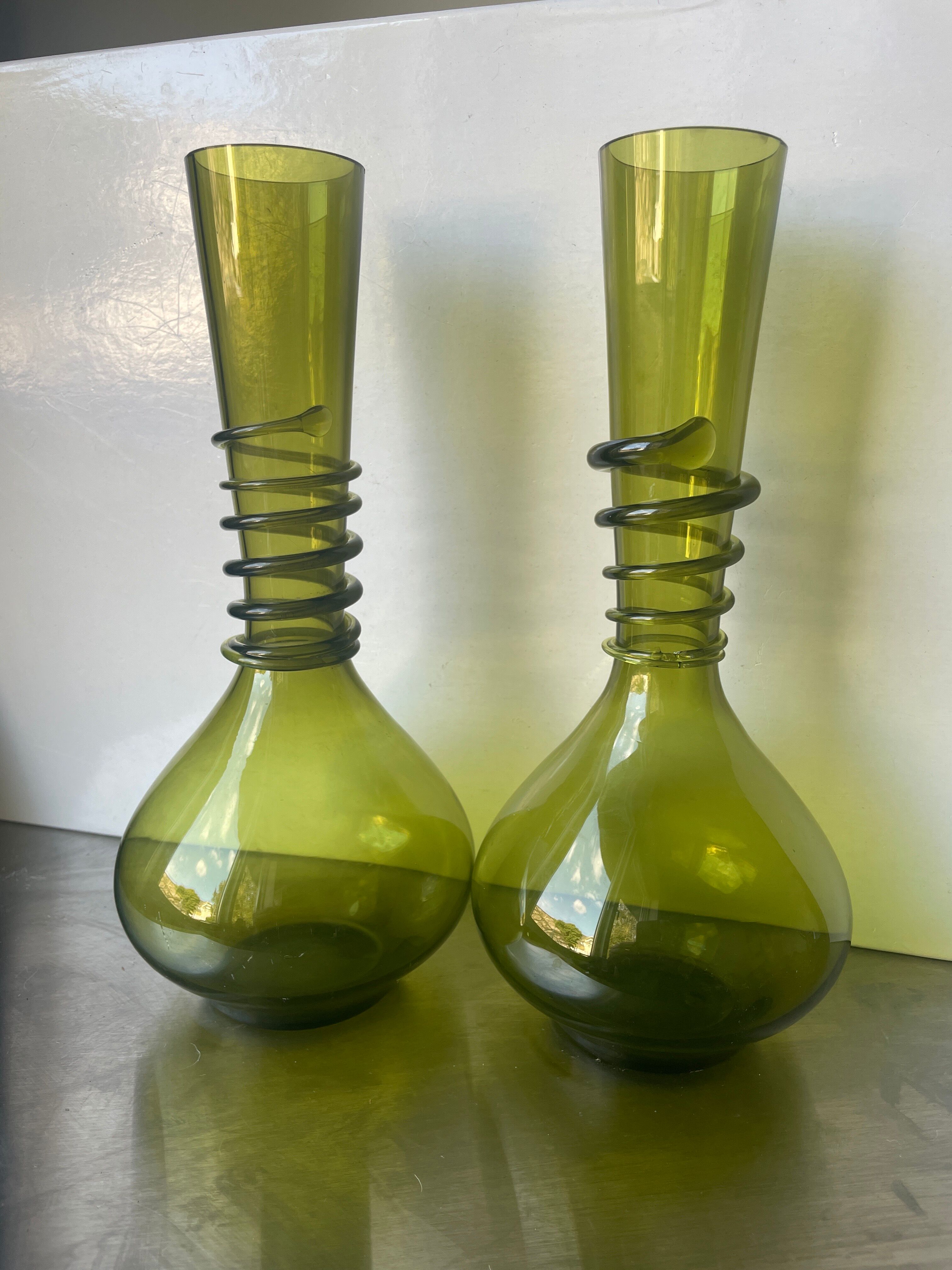 Pair of Danish Vases by Jacob Bang