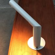 Lampe de table minimaliste en métal allemand de Brendel Leuchten, années 1970