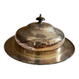 Cloche métal argenté