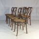 Set de six chaises Thonet N°561- Art nouveau - dining chairs , 1925