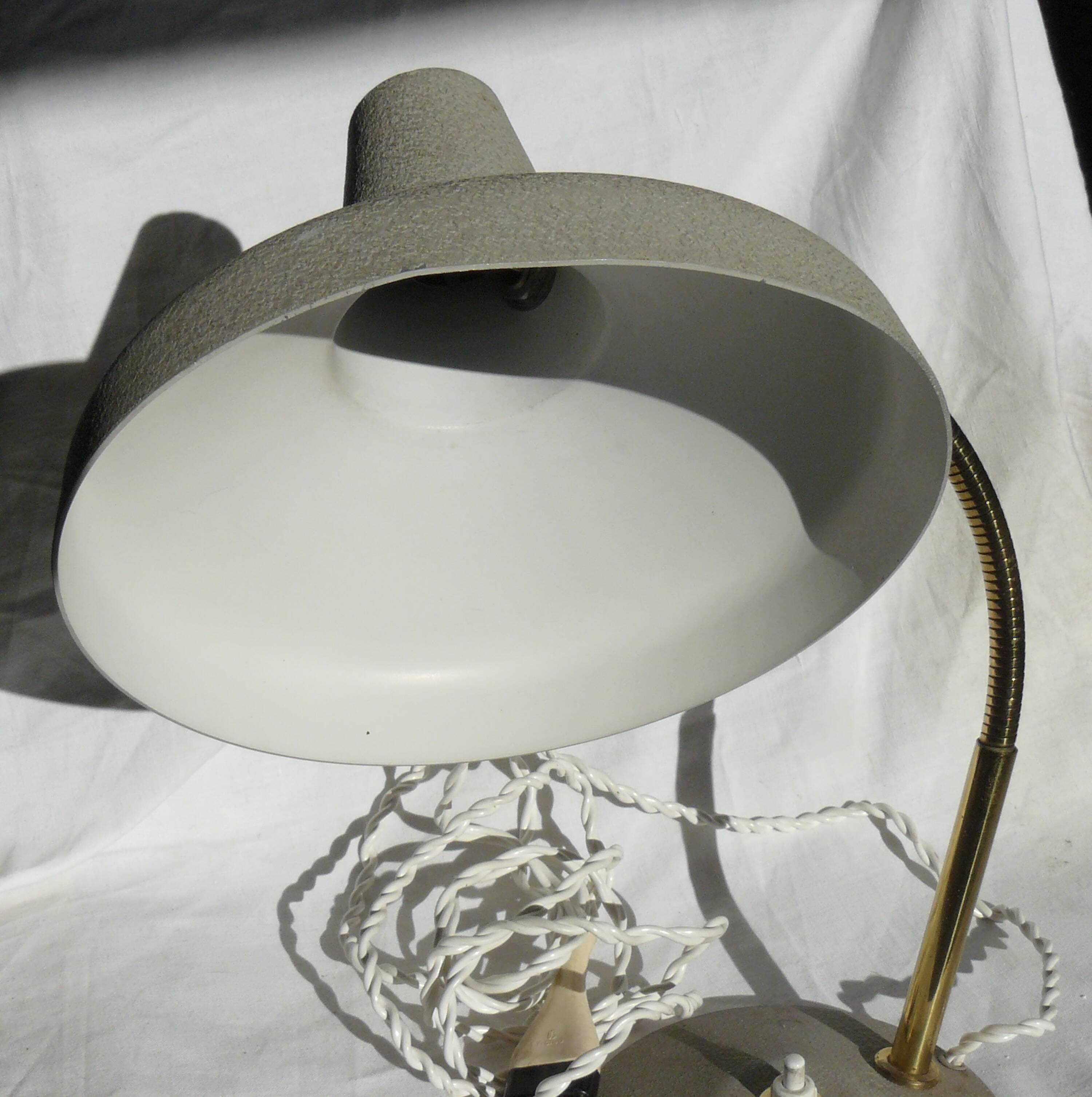 Vintage aluminor desk lamp 1950