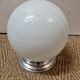 Ceiling lamp opaline ball from 1940