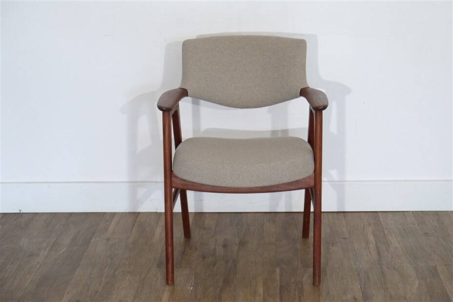 Danish teak armchair by E kirkegaard 1960