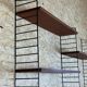 60s 70s teak string shelf module by Kajsa & Nils "Nisse" Strinning Sweden
